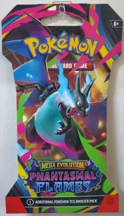 Pokemon TCG Phantasmal Flames Sleeved Booster Pack - Art Set Of 4 - NEW - SEALED - Image 2