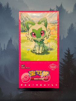 Pokemon Simplified Chinese Gem Pack Vol. 1 Sealed Booster Box - Image 1