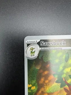 Pokemon Sawsbuck 092/086 Sv: White Flare Illustration Rare - Image 2