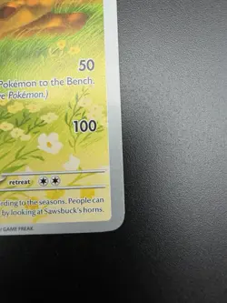 Pokemon Sawsbuck 092/086 Sv: White Flare Illustration Rare - Image 4