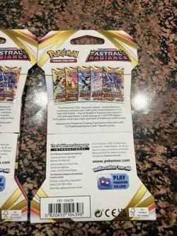 Astral Radiance Sleeved Booster Pack Pokemon (x3) - Image 4