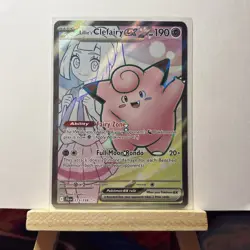 Lillie's Clefairy ex - Ultra Rare SV09: Journey Together 173/159 NM Pokemon TCG - Image 1
