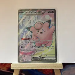 Lillie's Clefairy ex - Ultra Rare SV09: Journey Together 173/159 NM Pokemon TCG - Image 2