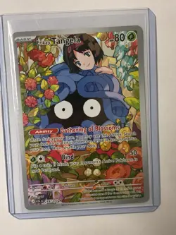 Pokemon TCG Ascended Heroes Erika’s Tangela 218/217 Illustration Rare NM - Image 3