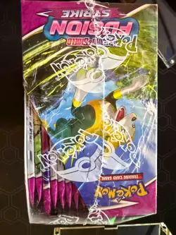 Fusion Strike Booster Box Pokemon Sword & Shield NEW SEALED - w/ Acrylic Case - Image 3