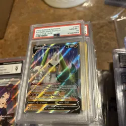 2020 Pokemon Sword & Shield Vivid Voltage Galarian Sirfetch'd V Fa PSA 10 #174 - Image 1