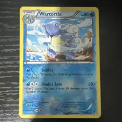 Pokemon Wartortle 15/101 Plasma Blast Reverse Holo Uncommon Stage 1 80 HP - Image 1