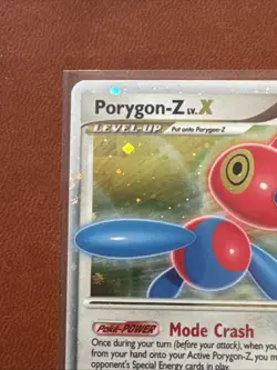 Porygon-Z LV.X Majestic Dawn HOLO 100/100 Pokemon TCG VLP/NM Raw Ungraded Swirl - Image 3