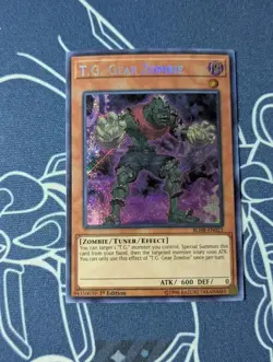 T.G. Gear Zombie - BLHR-EN023 - Secret Rare (NM) - Yugioh - Image 1
