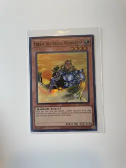 Freed The Brave Wanderer IOC-EN014 25th Anniversary Super Rare NM Yugioh Card - Image 1