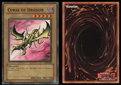 Curse of Dragon LOB-066 Super Rare GLOSSY Unlimited Yu-Gi-Oh - Image 3