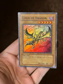 Curse of Dragon LOB-066 Super Rare GLOSSY Unlimited Yu-Gi-Oh - Image 4