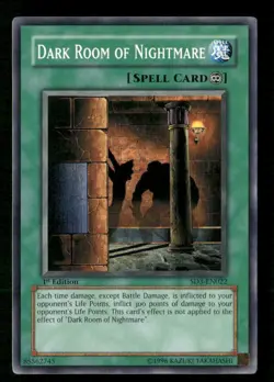 Dark Room of Nightmare #SD3-EN022 Yugioh 1st Edition - Image 1