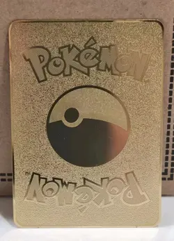 Charizard VMAX 999999point Gold Metal POKEMON Card Collectible Gift Display New - Image 2