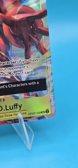 • Monkey.D.Luffy • OP07-109 SR Illustration Box Vol 3 Holo Foil One Piece TCG NM - Image 4