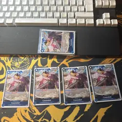 One Piece TCG - (Playset) - 4x OP10-045 - Cavendish - Rare - Eng - Image 1