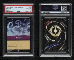 2023 Disney Lorcana - The First Chapter 1 Foil Freeze #63 PSA 10 GEM MT - Image 3