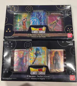 Dragon Ball Super Card Game Theme Selection: History Of Son Goku and Vegeta - Image 1