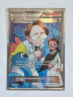Fossil Researcher (110 Full Art) 110/111 XY - Furious Fists Holo Pokemon Card - Image 1