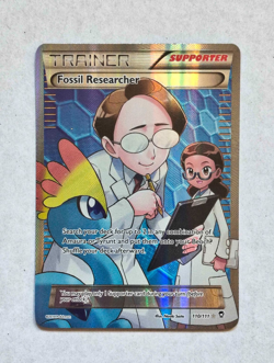 Fossil Researcher (110 Full Art) 110/111 XY - Furious Fists Holo Pokemon Card - Image 2