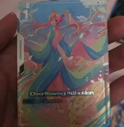 GUNDAM TCG CARD GAME OVERFLOWING AFFECTION GD01-118 U+ HOLO FOIL ENGLISH NEWTYPE - Image 1