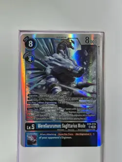EX9-019 WereGarurumon: Sagittarius Mode - Digimon TCG Promo Rare Tournament Card - Image 1