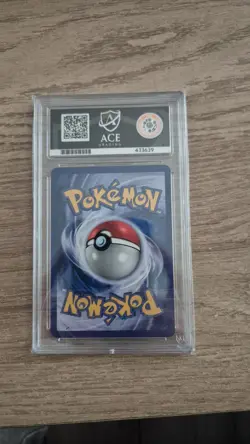 Pokemon 2000 Team Rocket Dark Charizard Card 21/82 Ace Graded 6 - Image 2