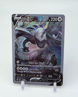 Custom SPARKLING HOLO Lugia V Lugia Card READ DESCRIPTION BELOW - Image 1