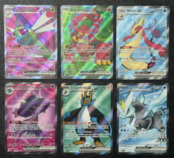 Lot of 6 Full Art EX Cards - Pokemon TCG: Scarlet & Violet + Mega Evolution Sets - Image 1