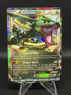 Rayquaza EX 85/124 - Dragons Exalted 2012 - NM Pokemon Card TCG - Image 1