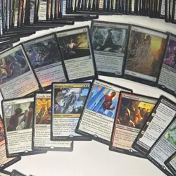Magic: The Gathering Marvel Spider-Man Card Lot, R, m, C, L, Holos 142 Cards - Image 3