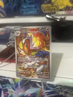 Infernape Illustration Twilight Masquerade Pokemon TCG Card 173/167 - Image 1