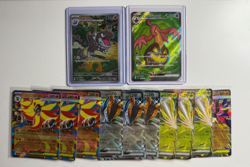 Pokemon 12 Card Lot NM Ex/AR/SR Japanese Nihil Zero and Ninja Spinner - Image 1