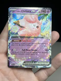 Lillies Clefairy ex - 056/159 - Double Rare - Journey Together - Pokemon Card - Image 1