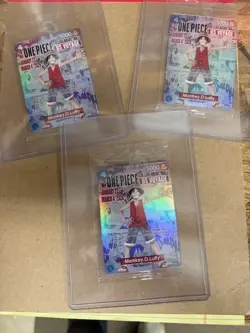 One Piece Monkey.D.Luffy College Basketball US Voyage (SEALED) Promo Card - Image 1