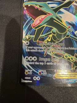 Rayquaza EX (Full Art) 104/108 Roaring Skies XY Holo Pokemon Card TCG - Image 5