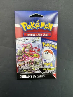 Pokemon TCG Rayquaza VMAX 25 Card Pack Walmart Exclusive Mystery Sealed NEW NWT - Image 1