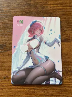 One Piece CCG Goddess Reiju Spicy Waifu Card - Water Reveal 66/139 - Image 1