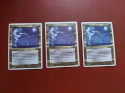 Axelrod Gunnarson MtG Magic Chronicles English Near Mint-Mint 3 Cards Lot - Image 1