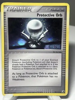 Pokemon Card - Protective Orb Unseen Forces 90/115 Reverse Holo Stamped HP-DMG - Image 1