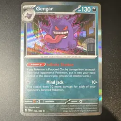 Pokemon Gengar 050/088 Holo and Reverse Holo Lot of 2 Cards - Image 3