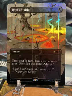 MTG | Rain Of Filth [Secret Lair] ✨FOIL✨ - Image 1