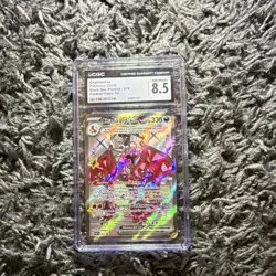 Charizard ex CGC 8.5 Full Art Holo Black Star Promo 074/Promo Pokemon Card - Image 1