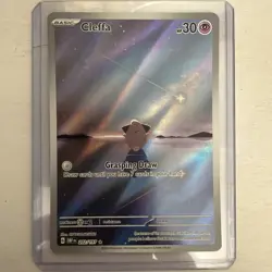 Cleffa 202/197 SV03: Obsidian Flames Illustration Rare Pokemon Card Mint - Image 1