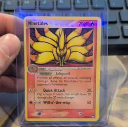 Ninetales EX Power Keepers 19/108 Rare 70HP Stage 1 Pokemon Card English - Image 1