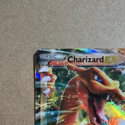 Pokemon Charizard EX Ultra Rare Holo 12/106 Flashfire Basic 2014 Card - Image 2