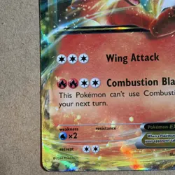 Pokemon Charizard EX Ultra Rare Holo 12/106 Flashfire Basic 2014 Card - Image 5