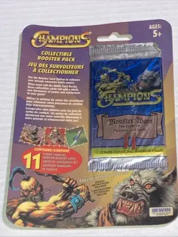1995 Champions Medieval Battle/Monster Wars Power Chng Warrior Cards See Details - Image 1