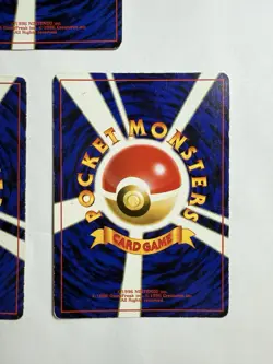2000 Hitmontop Pokemon Movie Promo Japanese x3 Lot MP Vintage Cards No.237 - Image 3