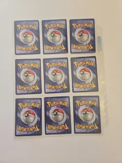 9 Vintage Pokemon Card Lot 1st Edition Dodrio Also Nidoqueen Flareon Wigglytuff - Image 4